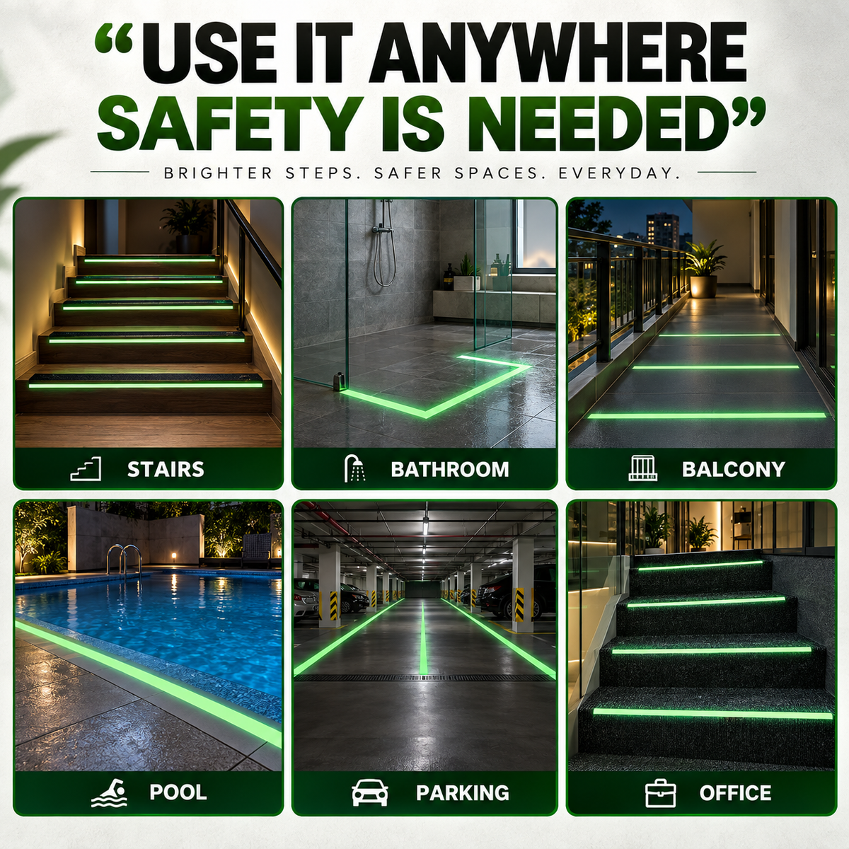 SafeStep™ Anti-Skid Tape – Pack of 2