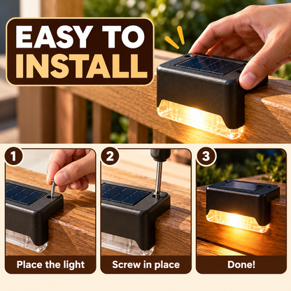 Reeso™ Solar outdoor Waterproof Lights 6-Pack