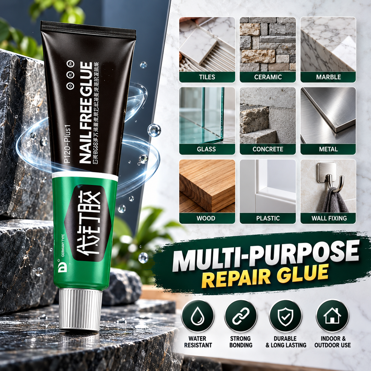 REESO™ Multi-Purpose Strong Bond Adhesive Glue – Pack of 2