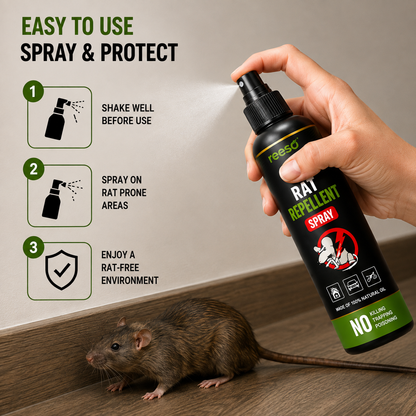 Eco Friendly Rat Repellent Spray (Pack Of 3)