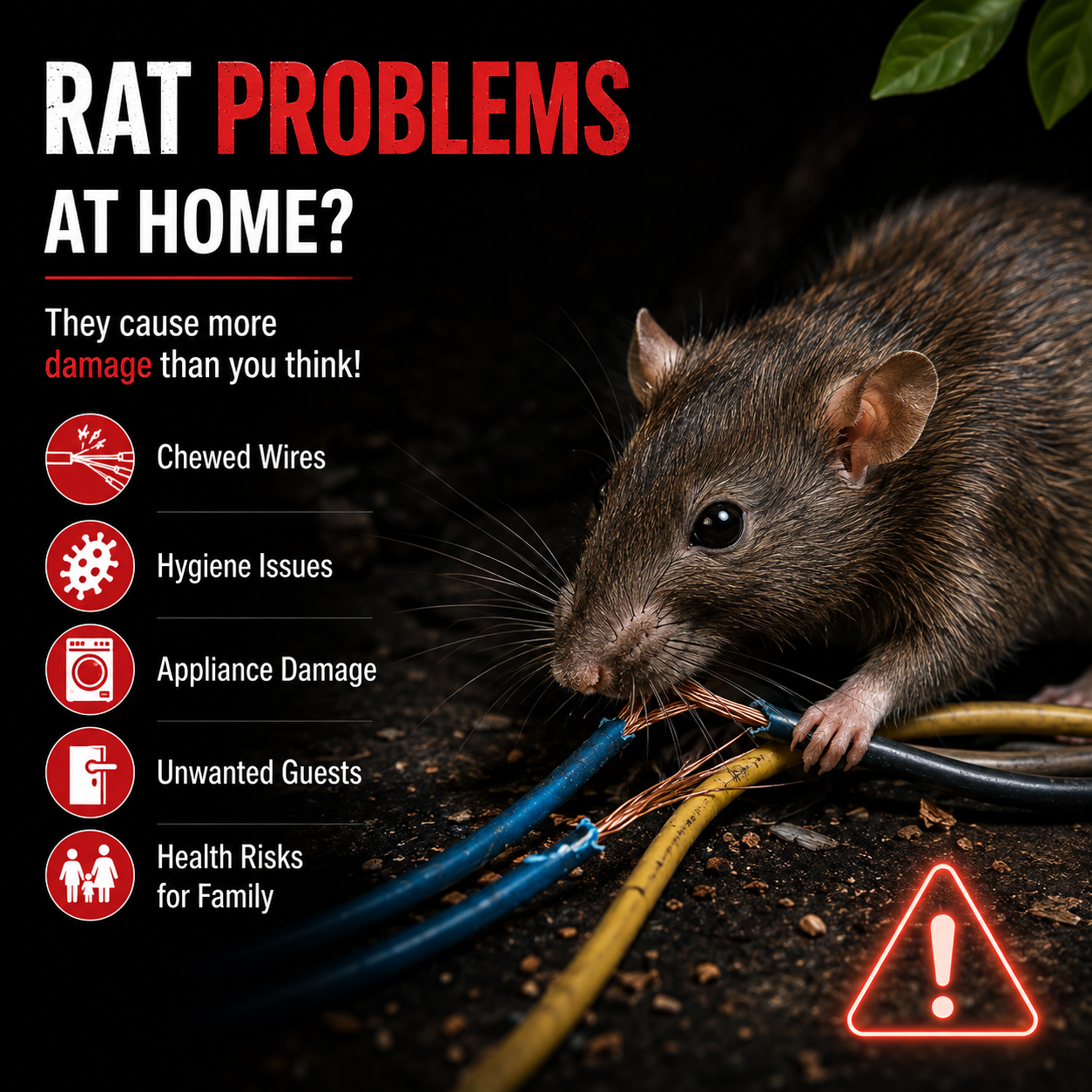 Eco Friendly Rat Repellent Spray (Pack Of 3)
