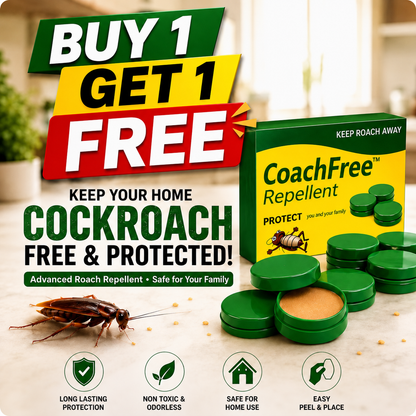 CoachFree™ (Buy 1 get 1 free) – Powerful Cockroach Killer Gel