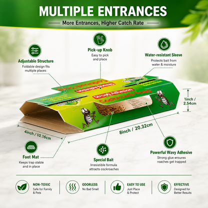 ReesoKiller™ Sticky Trap – Clean & Chemical-Free (10 PCS)