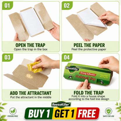 ReesoKiller™ Sticky Trap – Clean & Chemical-Free (10 PCS)