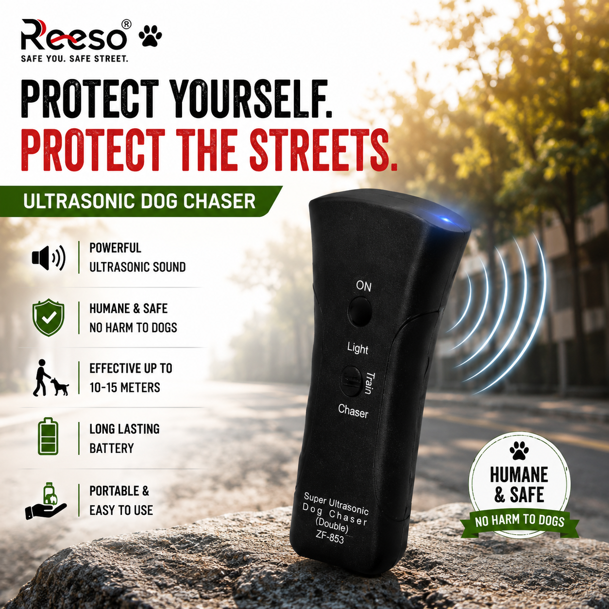 Dog Bark Control & Training Device