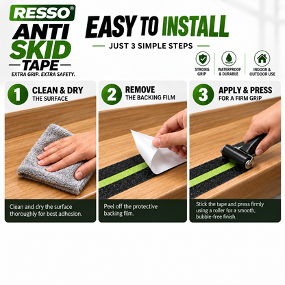 SafeStep™ Anti-Skid Tape – Pack of 2