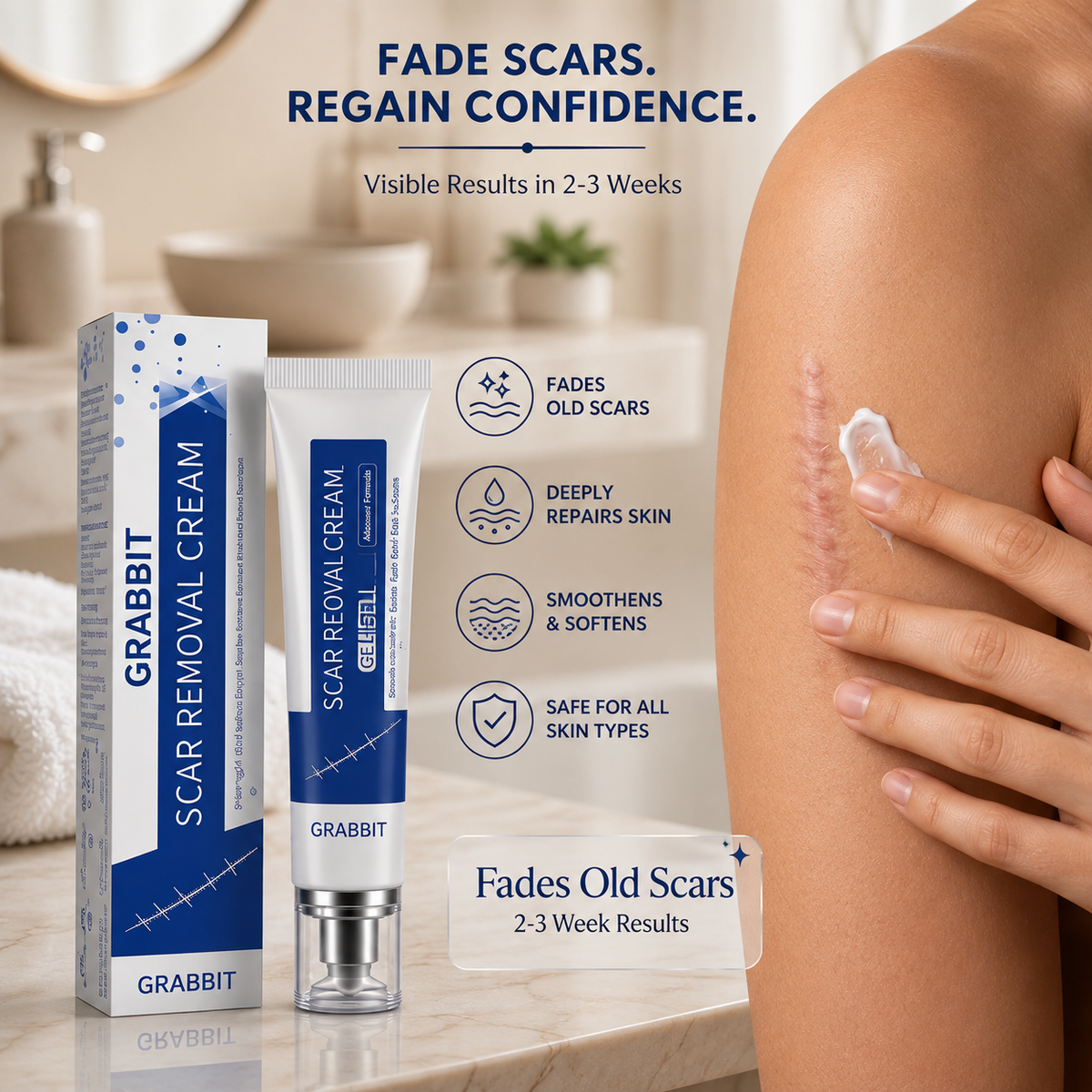ScarAway™ Scar Removal Cream (Pack of 2)