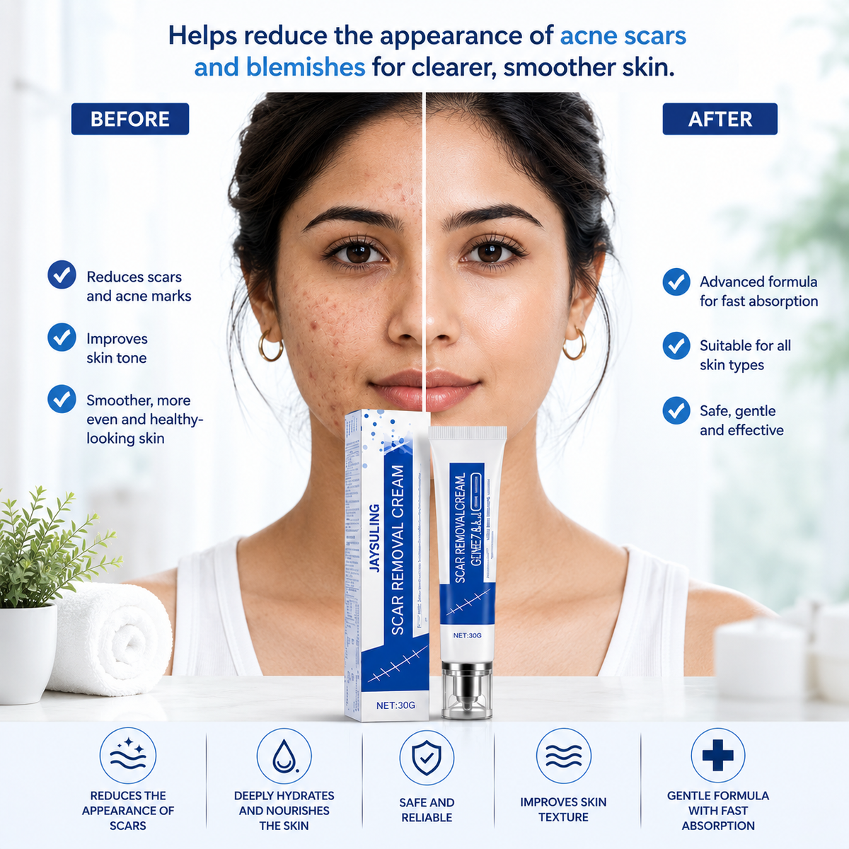 ScarAway™ Scar Removal Cream (Pack of 2)