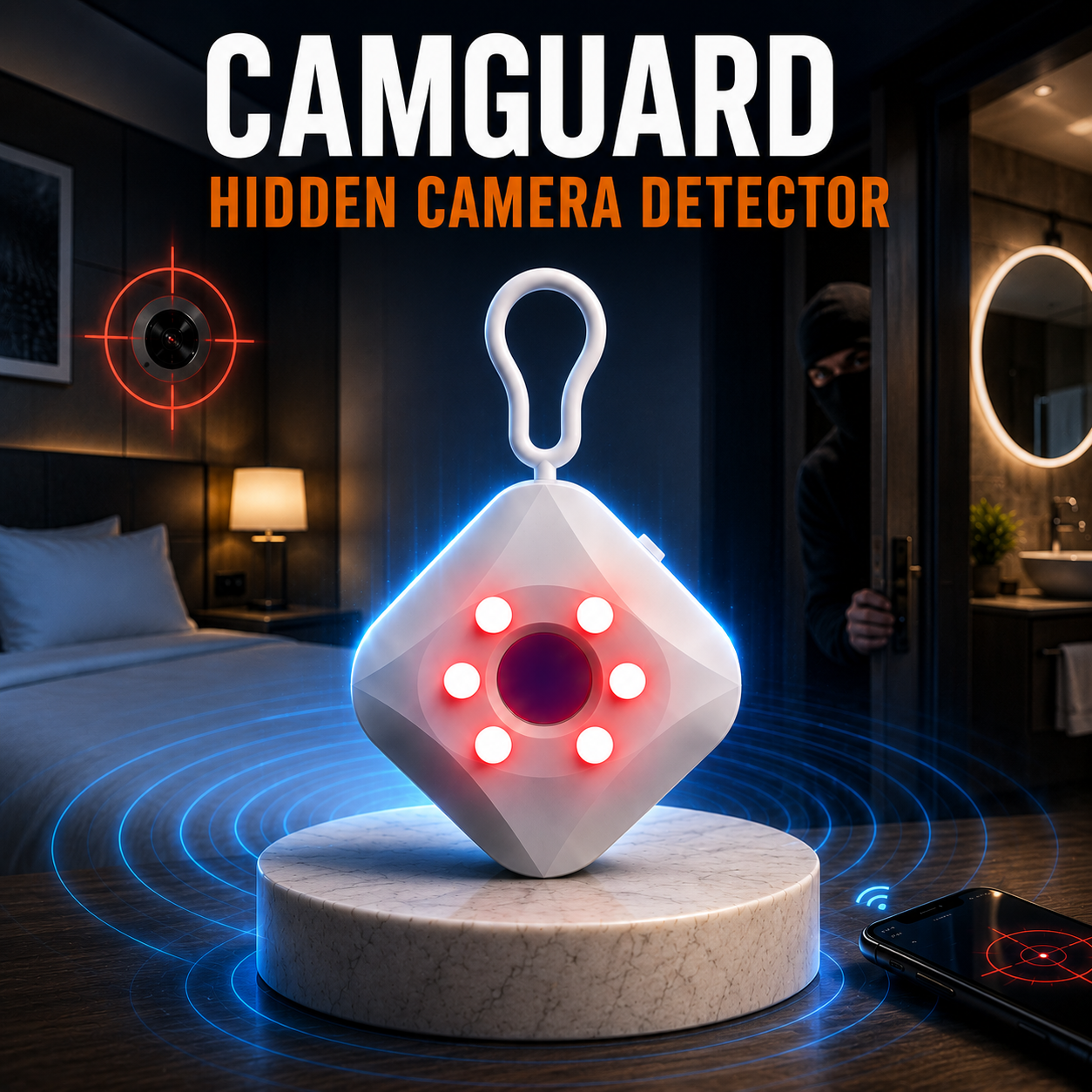 CamGuard™ Hidden Camera Detector