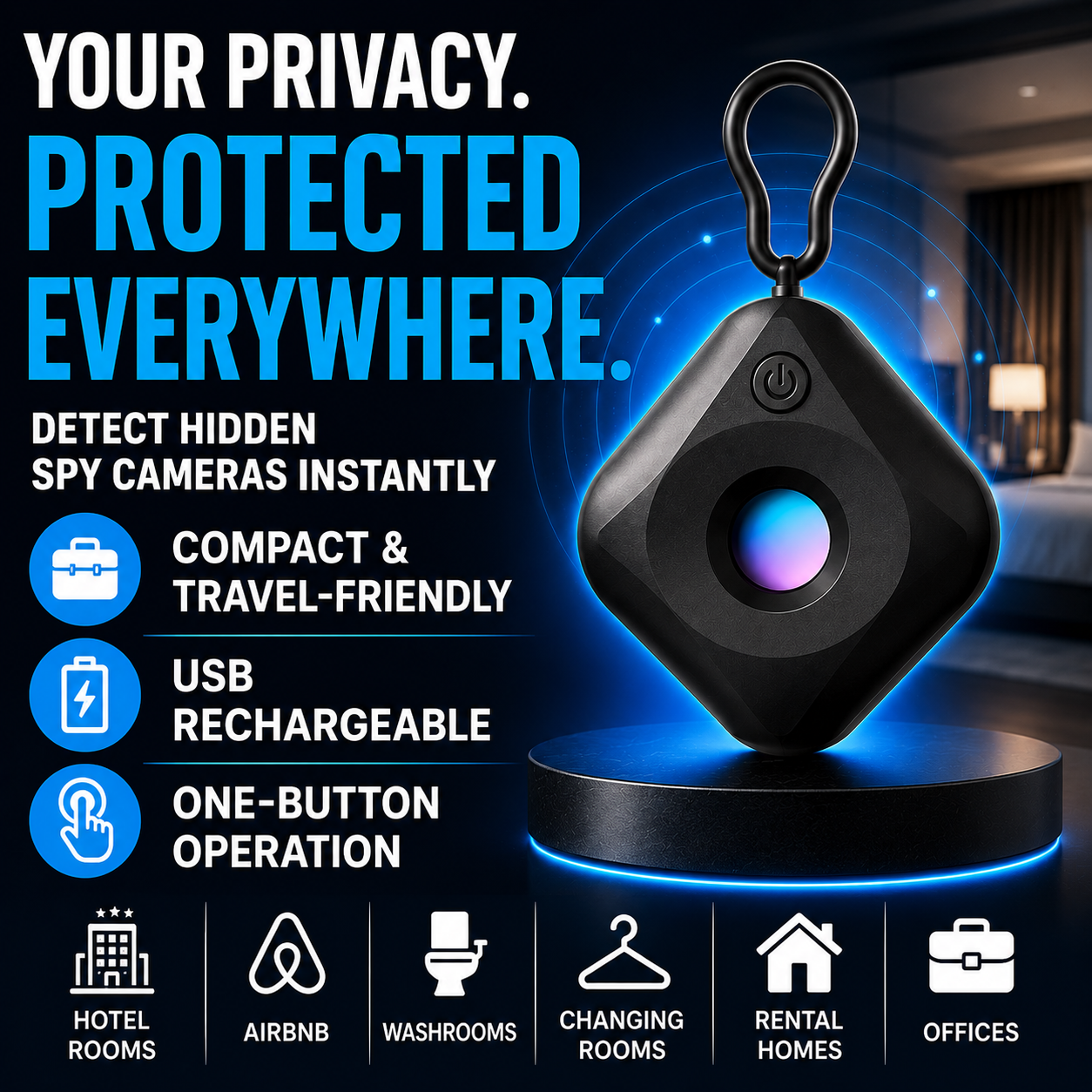 CamGuard™ Hidden Camera Detector