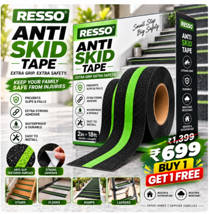 SafeStep™ Anti-Skid Tape – Pack of 2