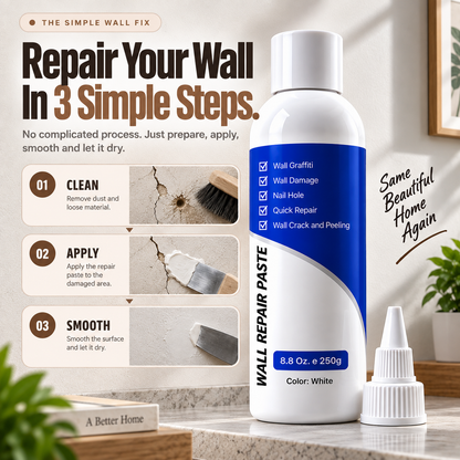 Reeso™ WallFix Pro Crack Repair Paste (Pack of 2)