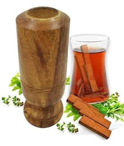 100% Natural Jamun Wood Drinking Glass