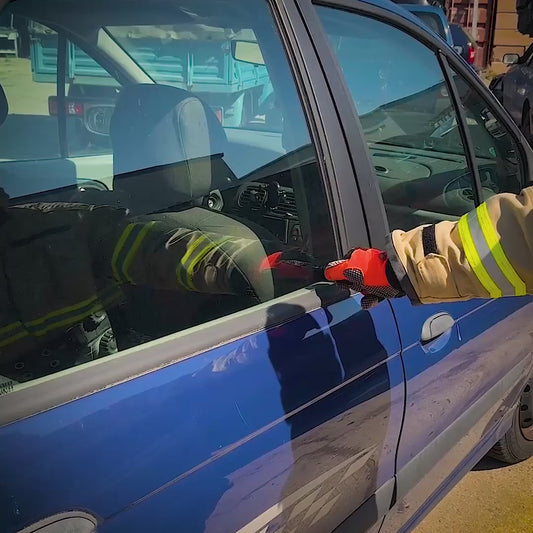 Car Safety Hammer | Emergency Window Breaker & Seat Belt Cutter